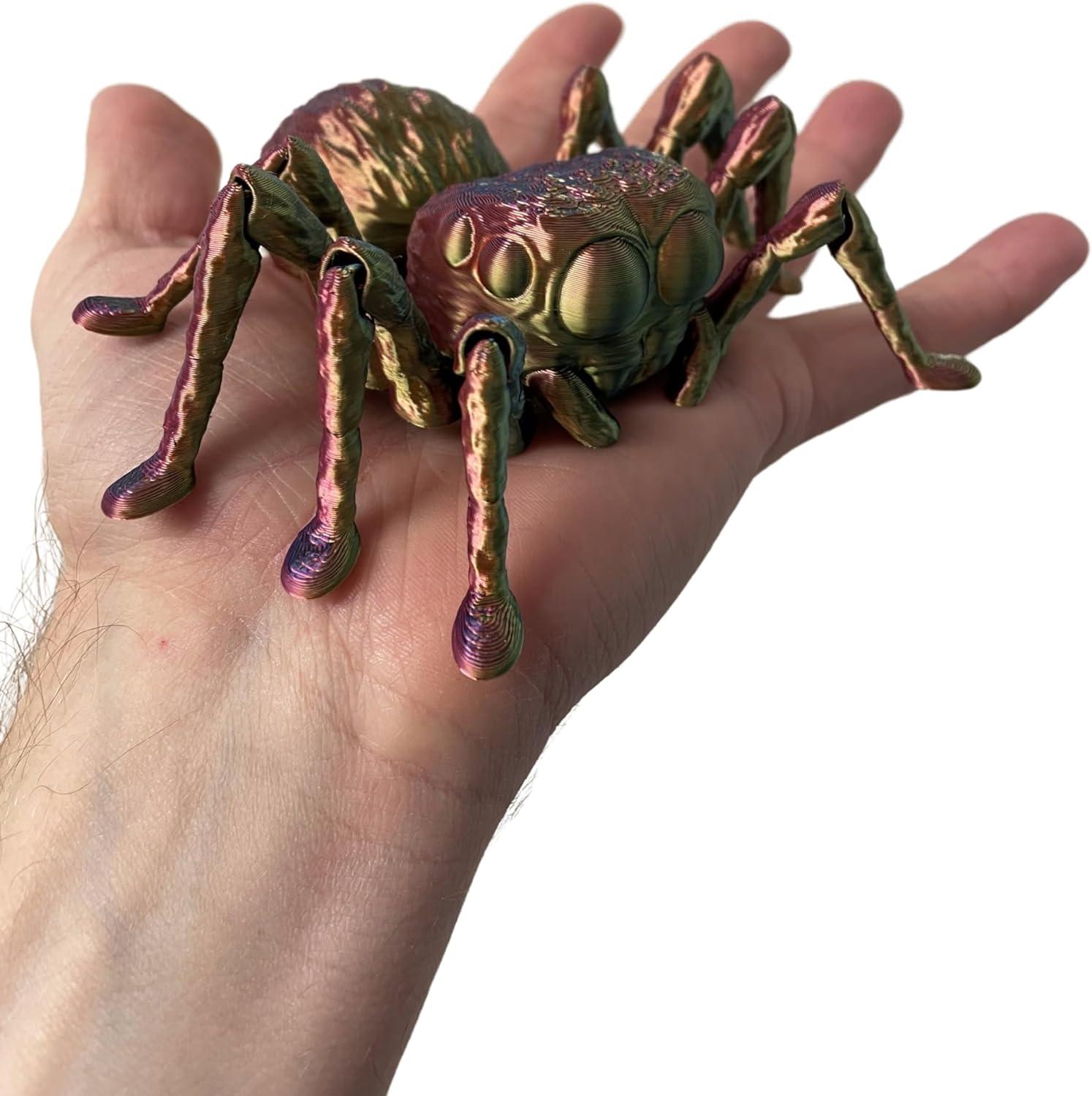 ChromaChill Spider: Colour-Changing Fidget Toy Delight