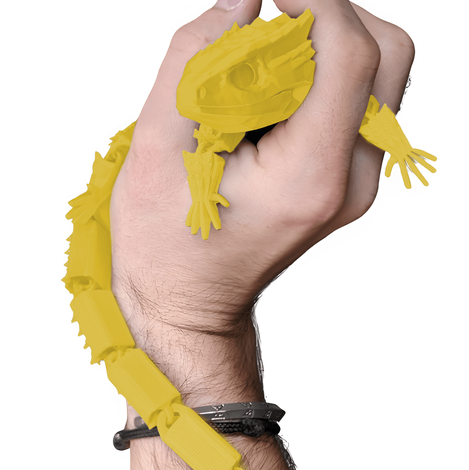 Reptilian Relaxation: 12" Large Lizard Fidget Toy for ADHD Stress Relief - RJW Design Store