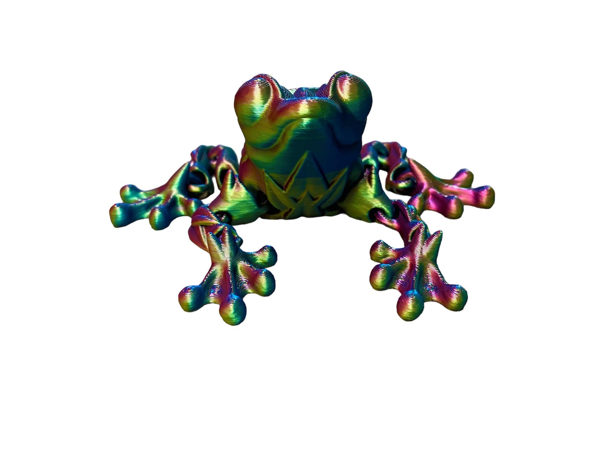 ChromaChill Rose Frog: Colour-Changing Amphibian Fidget Toy Delight - RJW Design Store