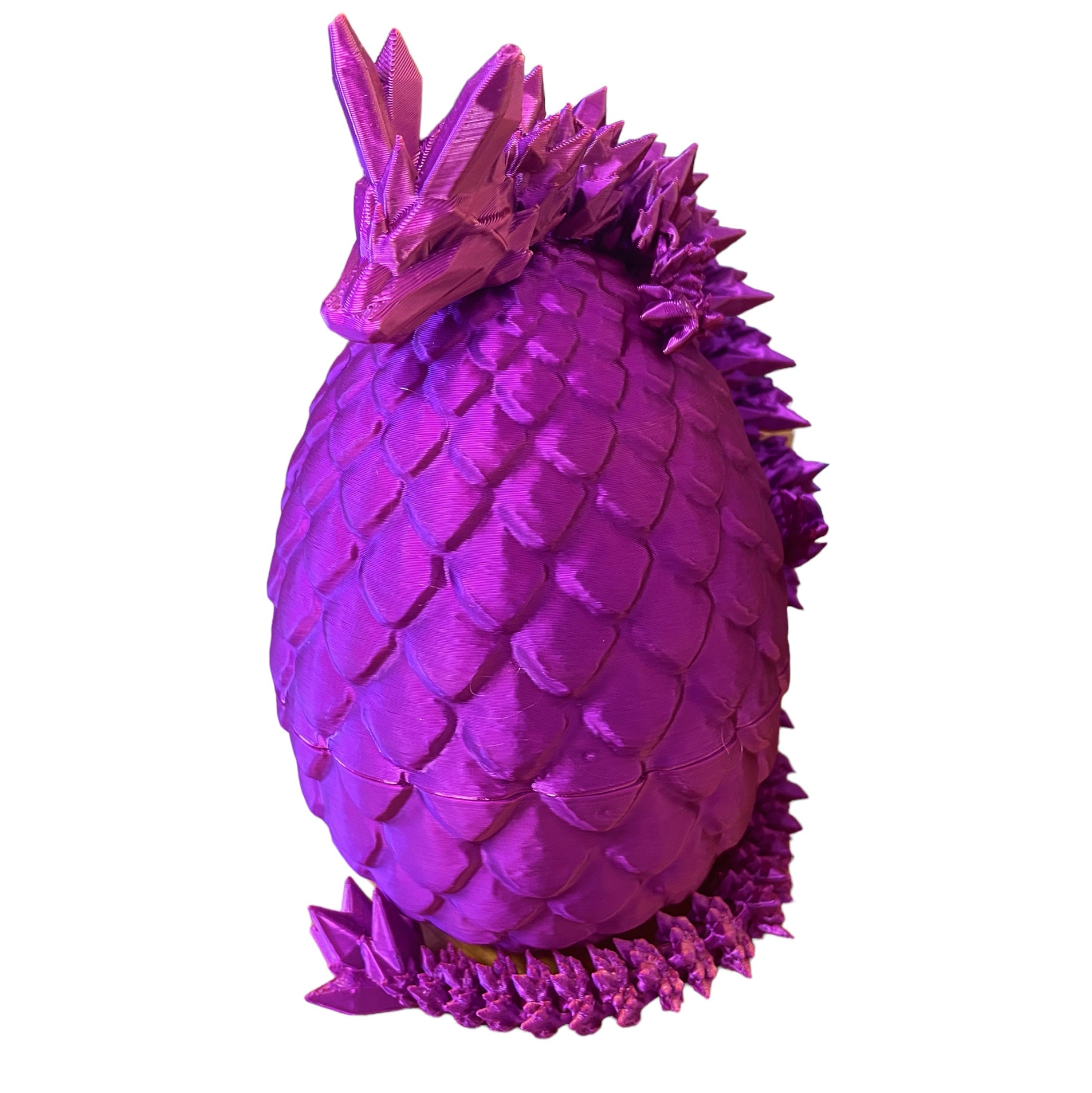 Dragon Fidget Toy & Dragon Egg - Articulated Dragon - Handmade 3D Printed - Fantasy Game of Thrones 3D Lizard Desk Decor.