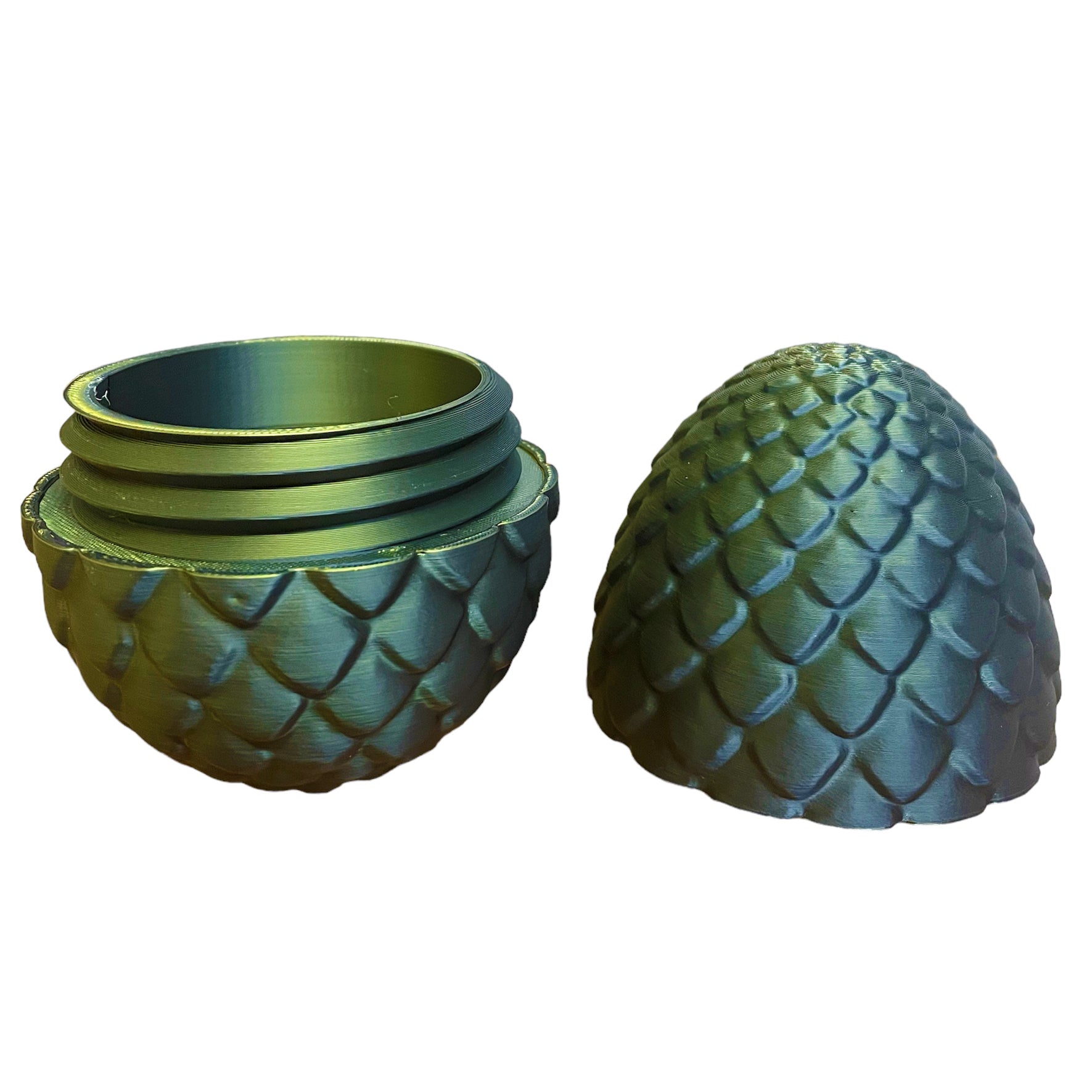 Dragon Fidget Toy & Dragon Egg - Articulated Dragon - Handmade 3D Printed - Fantasy Game of Thrones 3D Lizard Desk Decor.